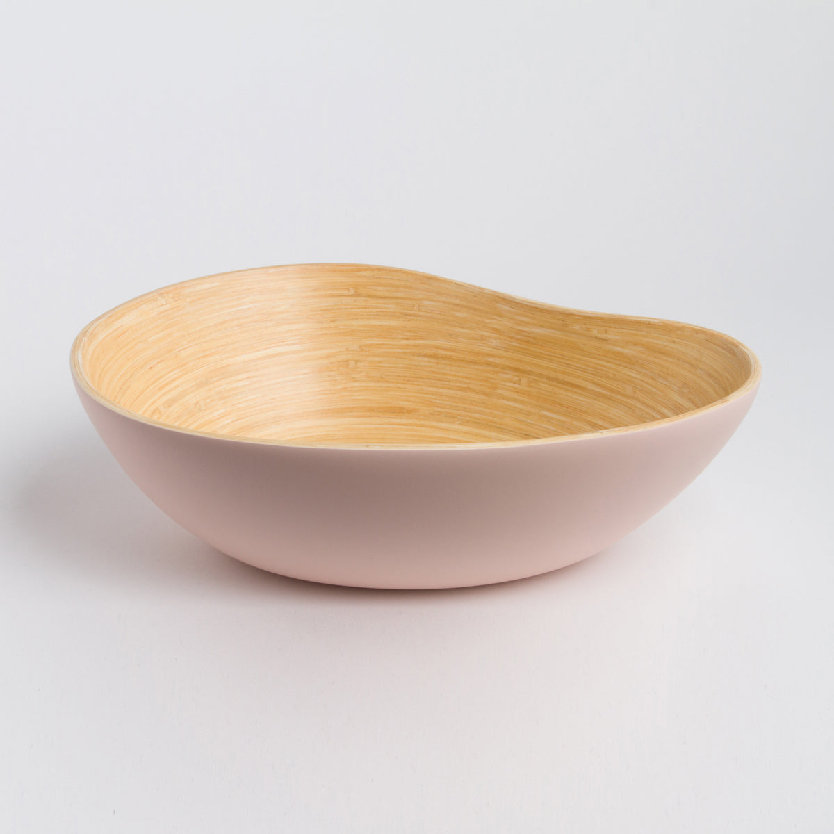 Bamboo Serving Bowl – Handmade Mango Shape Decorative Bowl for Kitchen & Dining